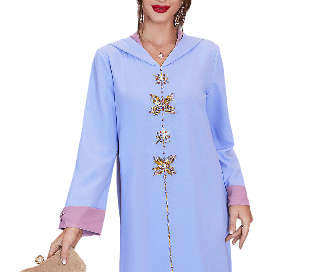 Djellaba bleu best sale ciel 2019